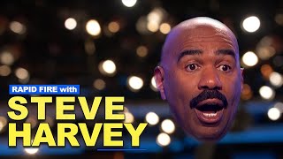 Rapid Fire With Steve Harvey | Questions From My Family Feud Audience