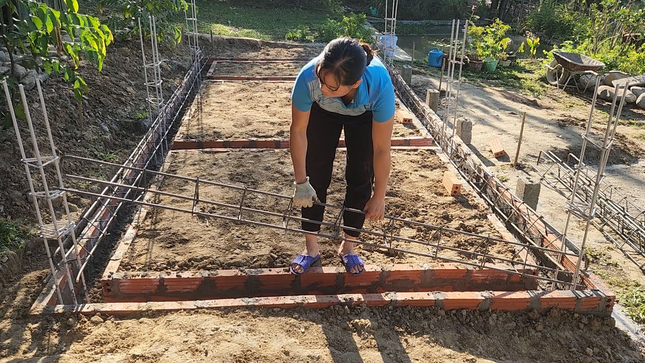 full video building a solid foundation for the house Early stages of ...