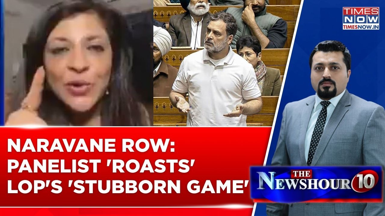 Naravane Book Row: Panelist Slams Rahul Gandhi's 'Game Of Stubbornness' | Watch Debate Turn Fiery!