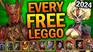 Every FREE LEGENDARY CHAMP (and Are They WORTH?) - Raid: Shadow Legends Beginner Guide
