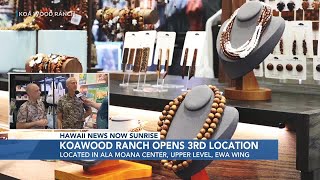 KoaWood Ranch opens 3rd location at Ala Moana Center with important mission