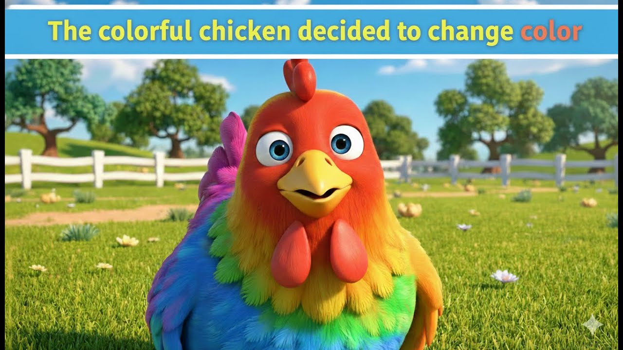 Learn Colors Song for Kids 🎨 The Colorful Chicken Dance  Nursery Rhymes | Jungle ABC