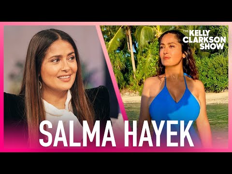 Salma Hayek Shows Off In 55th Birthday Swimsuit Pic