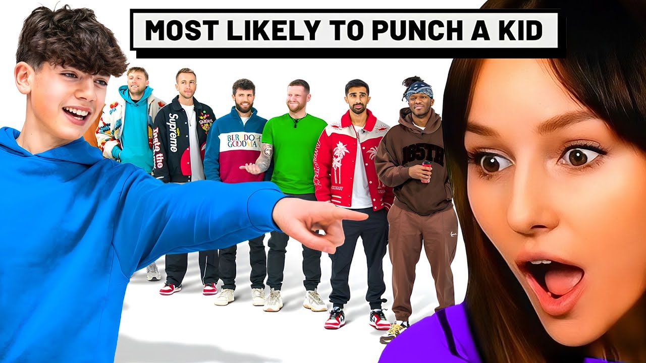 Freya Reacts to KIDS & GRANDPARENTS BRUTALLY RATE THE SIDEMEN