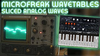 Microfreak Wavetables // Sliced Analog Waves