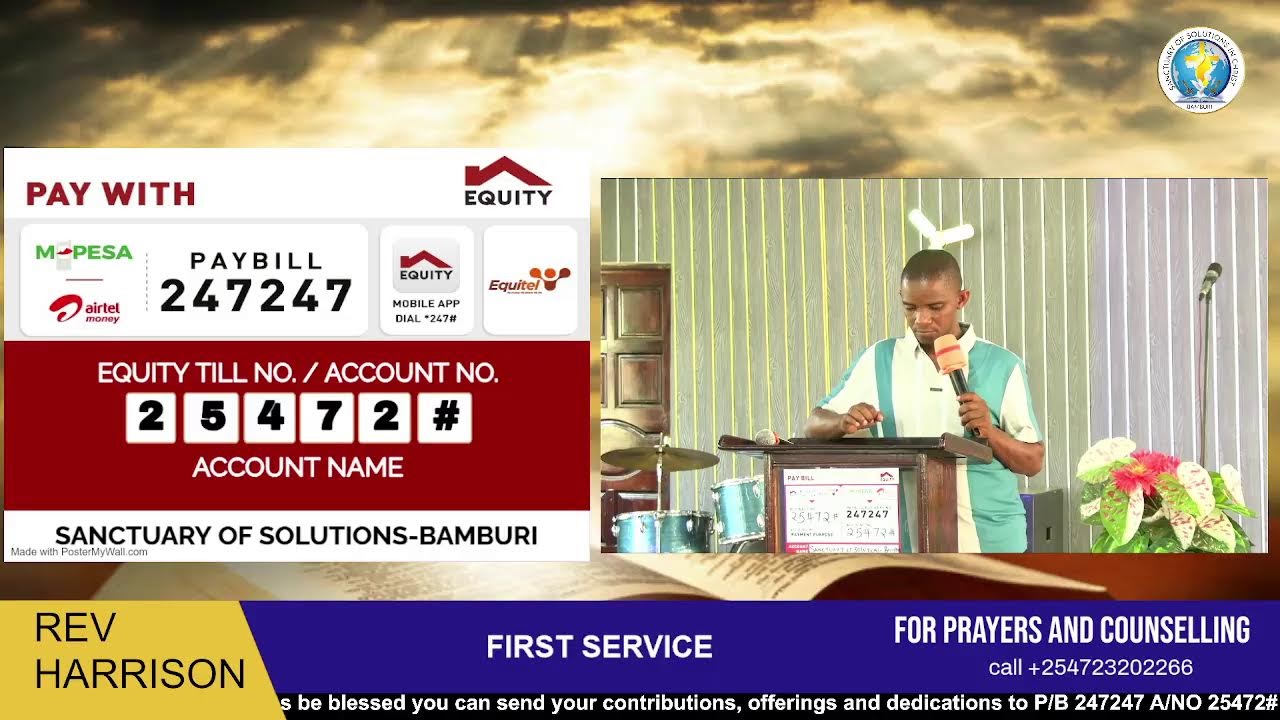 PERSONAL GROWTH BY REV HARRISON || FIRST SERVICE || O1/03/2026|| SANCTUARY OF SOLUTIONS CHURCH MSA