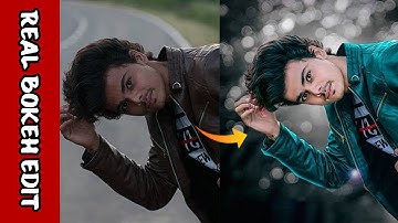 Real Bokeh Effect Editing In PicsArt | PicsArt CB Edits | PicsArt Editing Tutorial