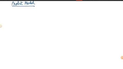 Qualitative Response Regression Models- Probit Part I