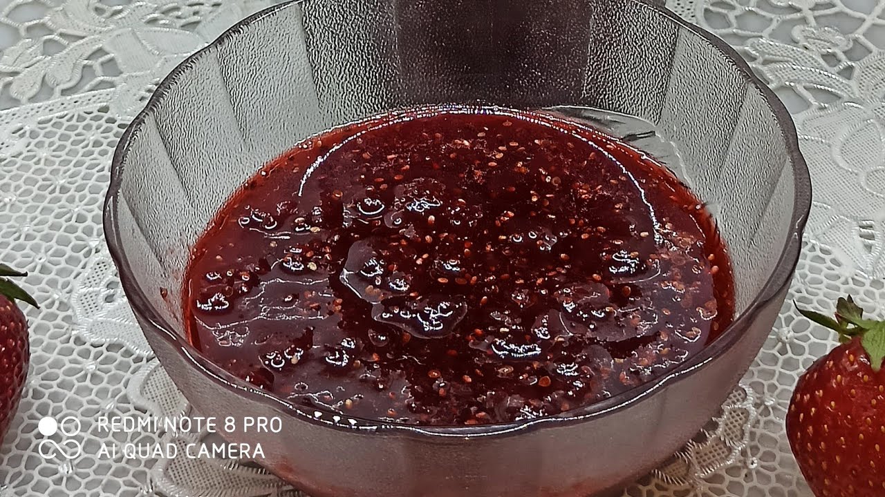 #مربى الفريز (الفراوله )#بدون سكر #لمرضى السكري#والكيتو والانظمه الغذائيه الصحيه
