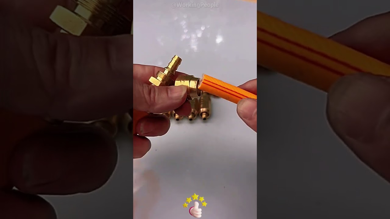 Convenient auxiliary tools for the quick connection of plastic hoses 🎯💪🧰
