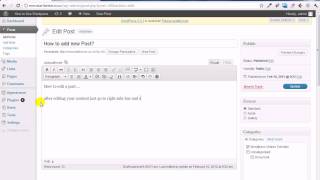 Full How to edit a post Guide
