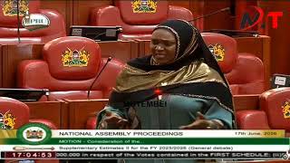 YOU ARE IGNORANT! ANGRY KAGUCHIA LECTURES FATUMA FULL NETWORK FACE TO FACE IN PARLIMENT!!