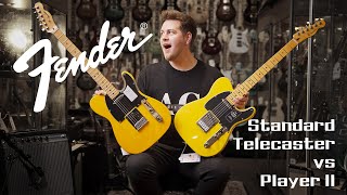 Battle of The Fender Telecasters: Standard VS Player II Series | Mooloolaba Music screenshot 4