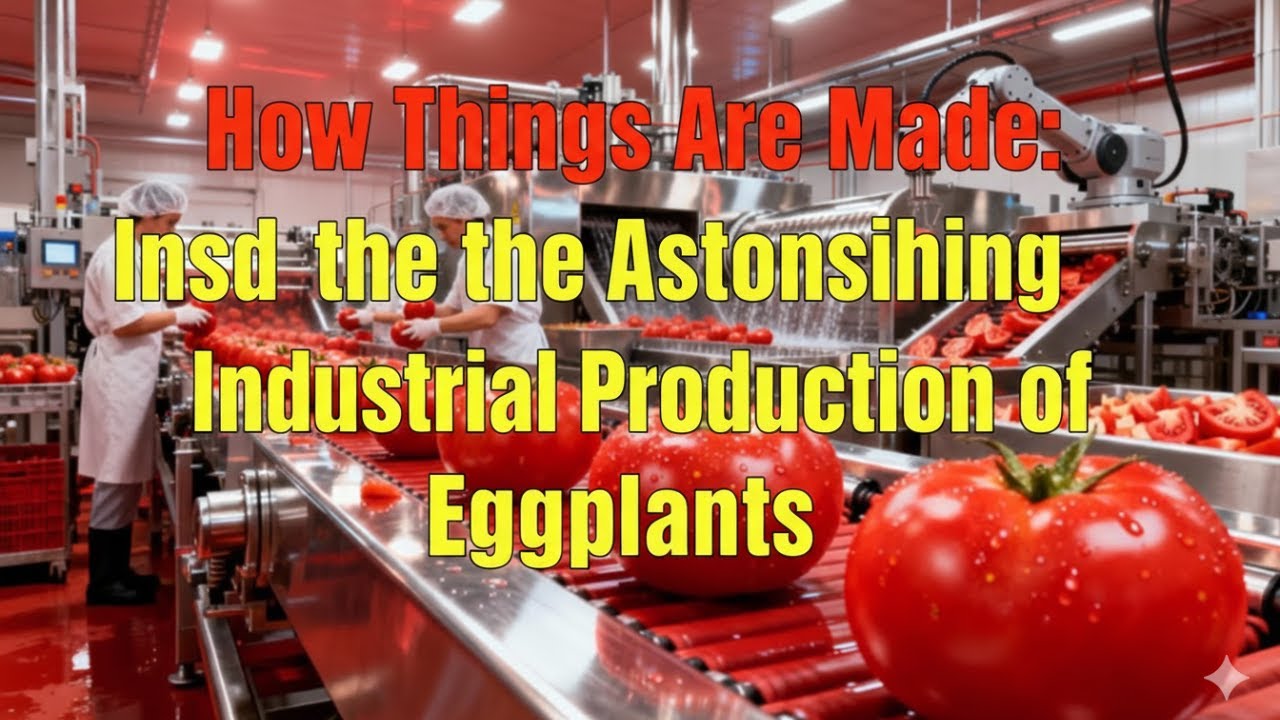 The Hidden Factory: Unveiling the Secrets of Tomato Mass Production Revealed!