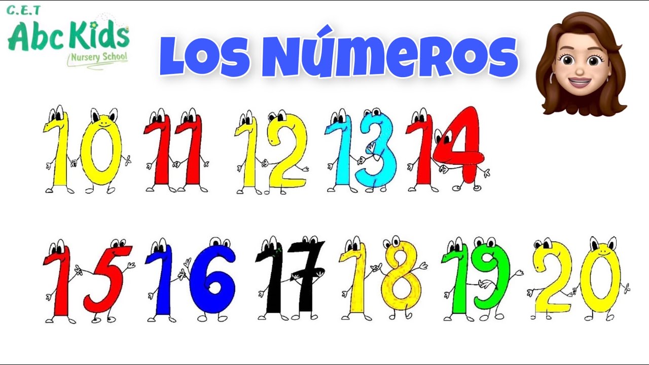 CLASES VIRTUALES INICIAL - MATEMÁTICA || LOS NÚMEROS DEL 10 al 20 - YouTube