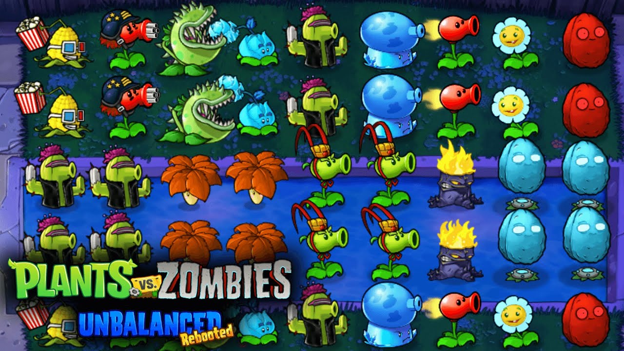 Plants vs Zombies Unbalanced Rebooted v1.5 (Part 2) | Wukong Peashooter, Fire Pea & More | Download