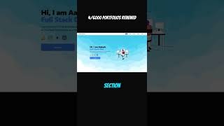 I love this portfolio! rating aakash-sharma.netlify.app's Portfolio