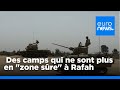 Rafah  les rfugis obligs de quitter des camps qui ne sont plus en zone sre  euronews 