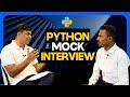 Top Python Interview Practice with Kiran Sir ✅