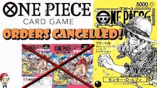 One Piece Magazine Promo Orders are Being CANCELLED! What's Going On? (One Piece TCG News)
