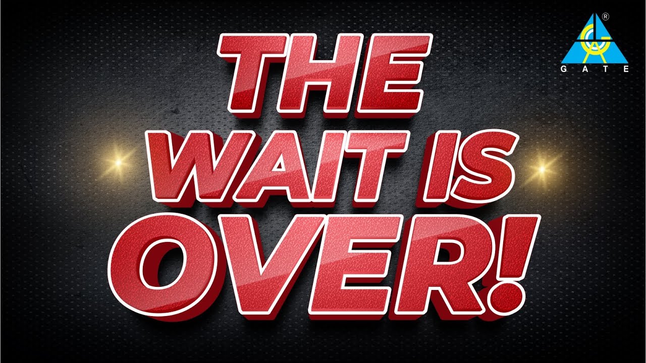 The Wait is Over!!! Launching GATE 2023/24 Full Courses | In English