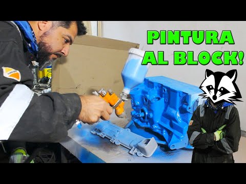 PREPARACIÓN Y PINTURA AL BLOCK!!!!!