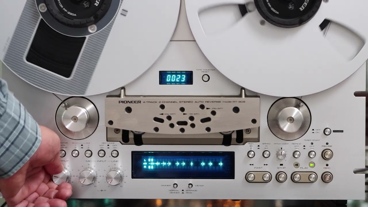 Pioneer RT-909 test for Reverb