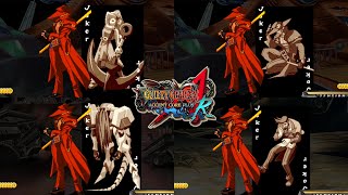 Guilty Gear XX Accent Core Plus R - Johnny Instant Kill on All Characters