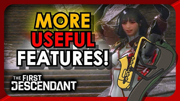 More Useful & Hidden Features + Presets - The First Descendant - Funk