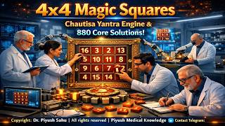 4x4 Magic Squares   Chautisa Yantra Engine & 880 Core Solutions screenshot 2