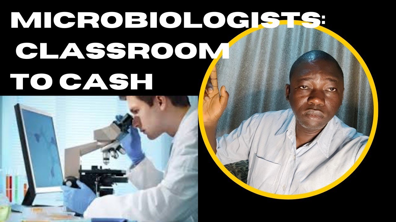 How microbiologists can make money inside and outside the laboratory