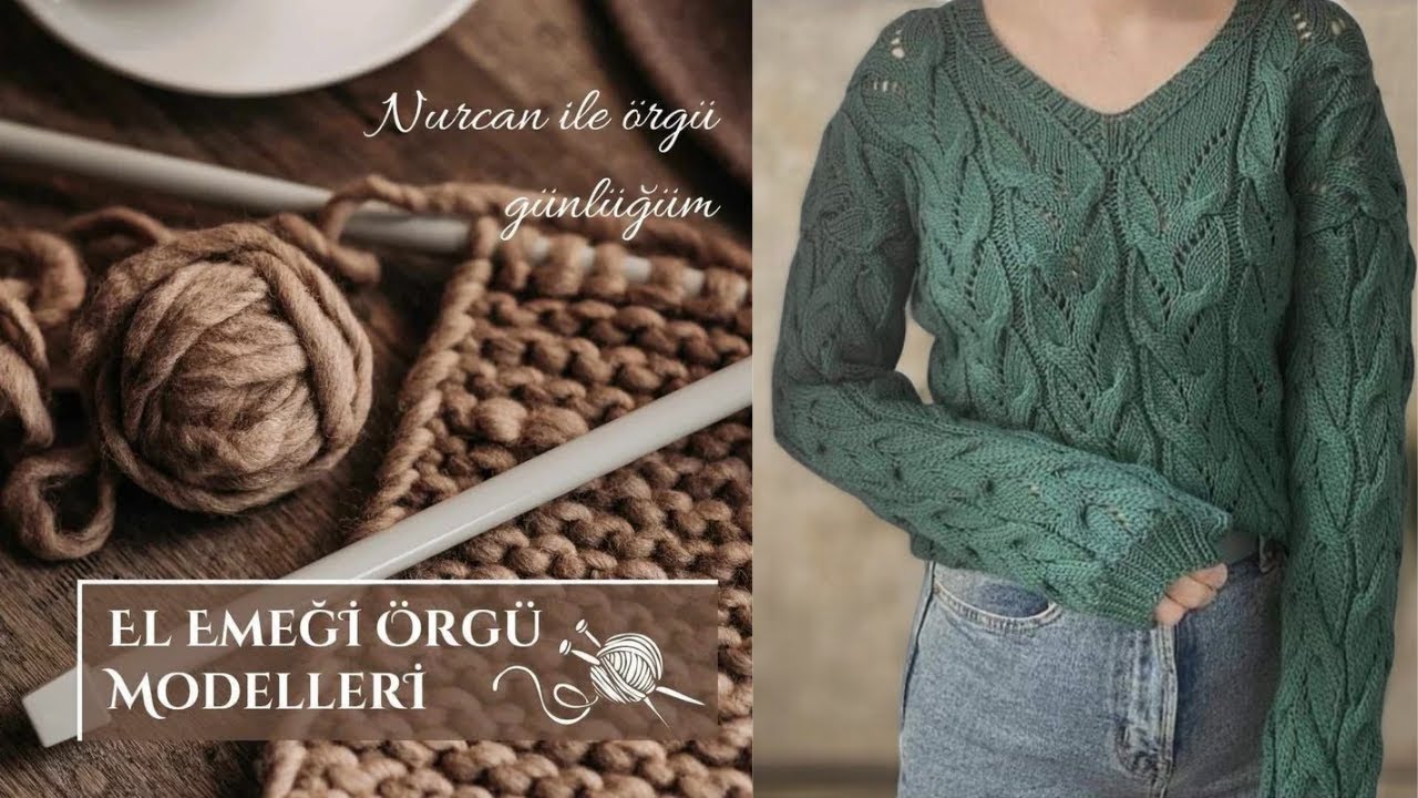 Bu Örgü Modelini Herkes Yapabilir - Herkesi Kendine Hayran Bırakan Örgü Modeli -Hem Şık Hem Kolay...