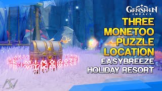 Three Monetoo Puzzle Location (Luxurious Chest) - Easybreeze Holiday Resort | Genshin Impact