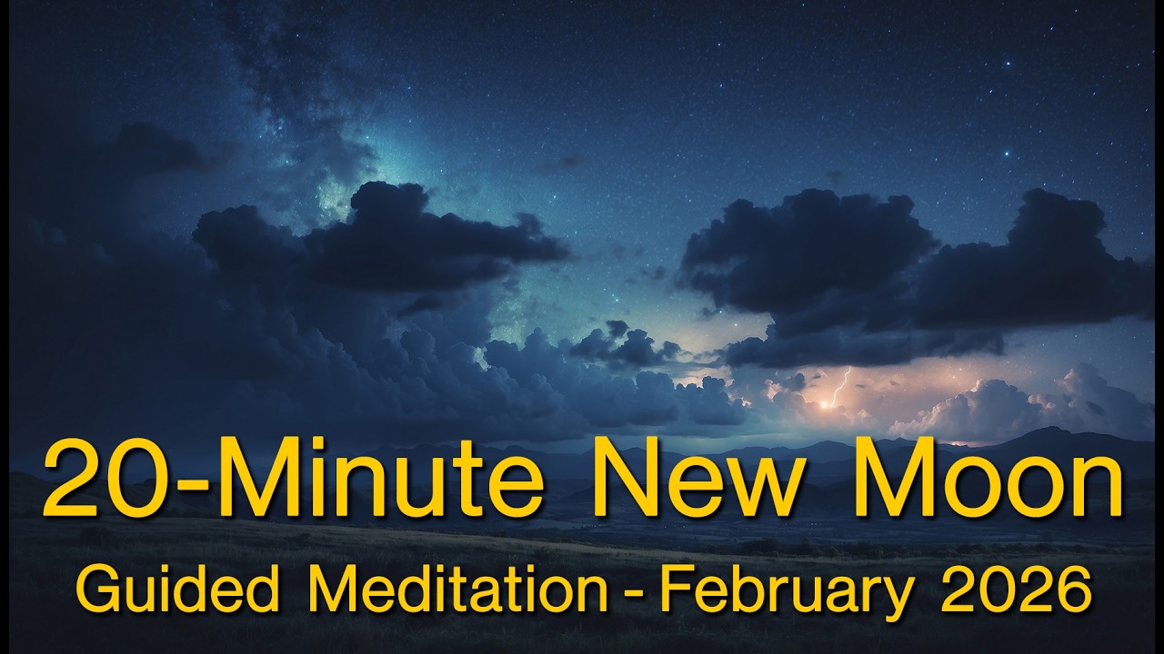 20 Minute New Moon Guided Meditation February 2026 - YouTube