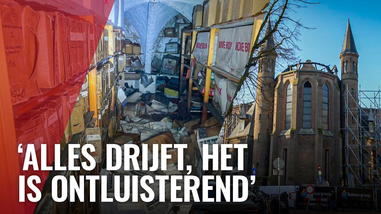 De staat van de Vondelkerk: archief Stadsherstel reddeloos verloren