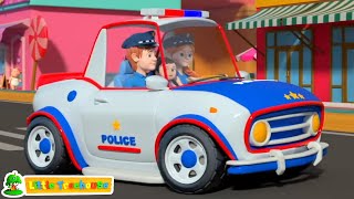 Колеса На Полицейской Машине + Более Детсадовское Стихотворение Для Детей