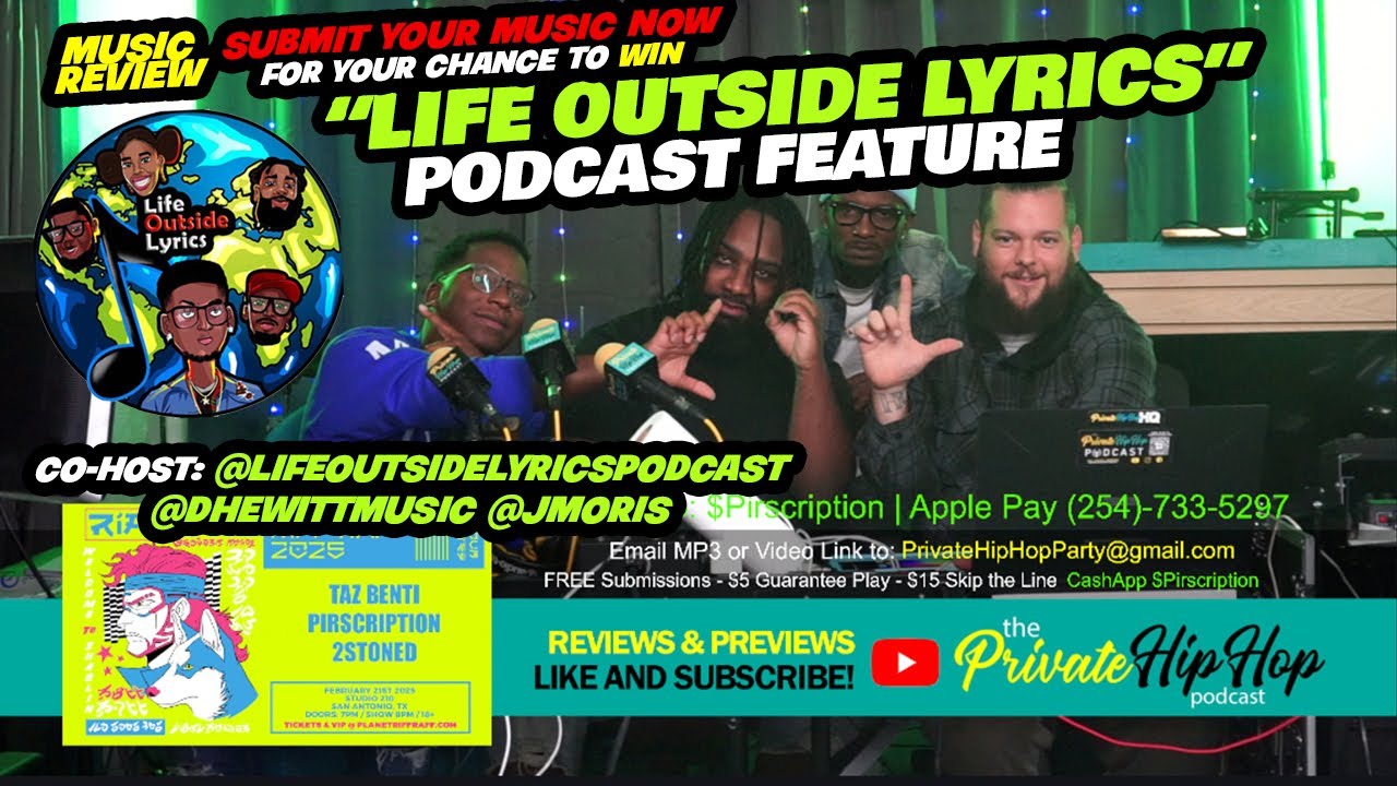 “Reviews & Previews” #270 - Private Hip-Hop Live Stream - w ...