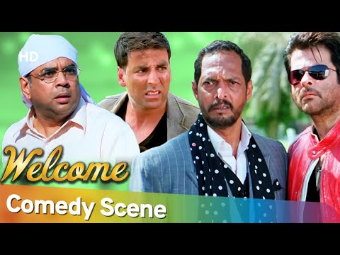 Welcome Best Comedy Scenes | Paresh Rawal - Akshay Kumar - Nana Patekar - Anil Kapoor