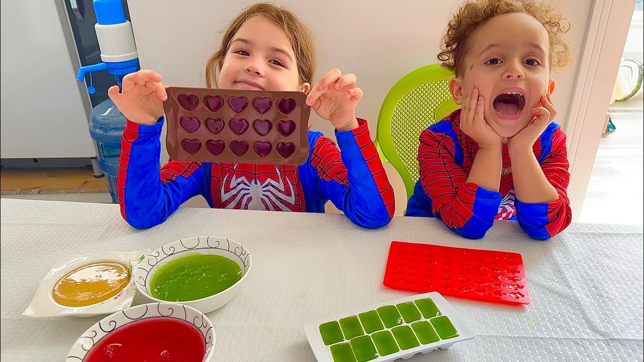 ДЖЕЛЛИБОН КУЗЕЙ И ЭЛИФ ГОТОВ!! МЫ СДЕЛАЛИ ЕГО САМИ СРАЗУ!! КУЗЕЙ ПЛАКАЛ!!