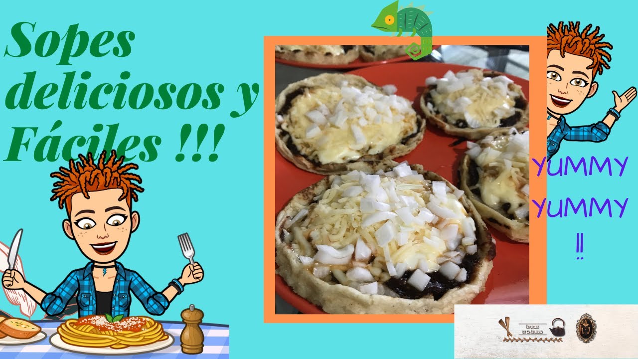 Sopes deliciosos y Fáciles ! ☺️ Sopes