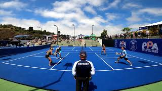 2021 PPA Orange County Cup Mixed Pro Rob Nunnery Lea Jansen  Dylan Frazier Katie Gaines 4K