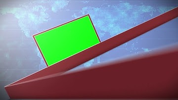 3D Lines Slideshow (BLUE) - Presentation - Promo Green Screen Template | FREE TO USE | iforEdits