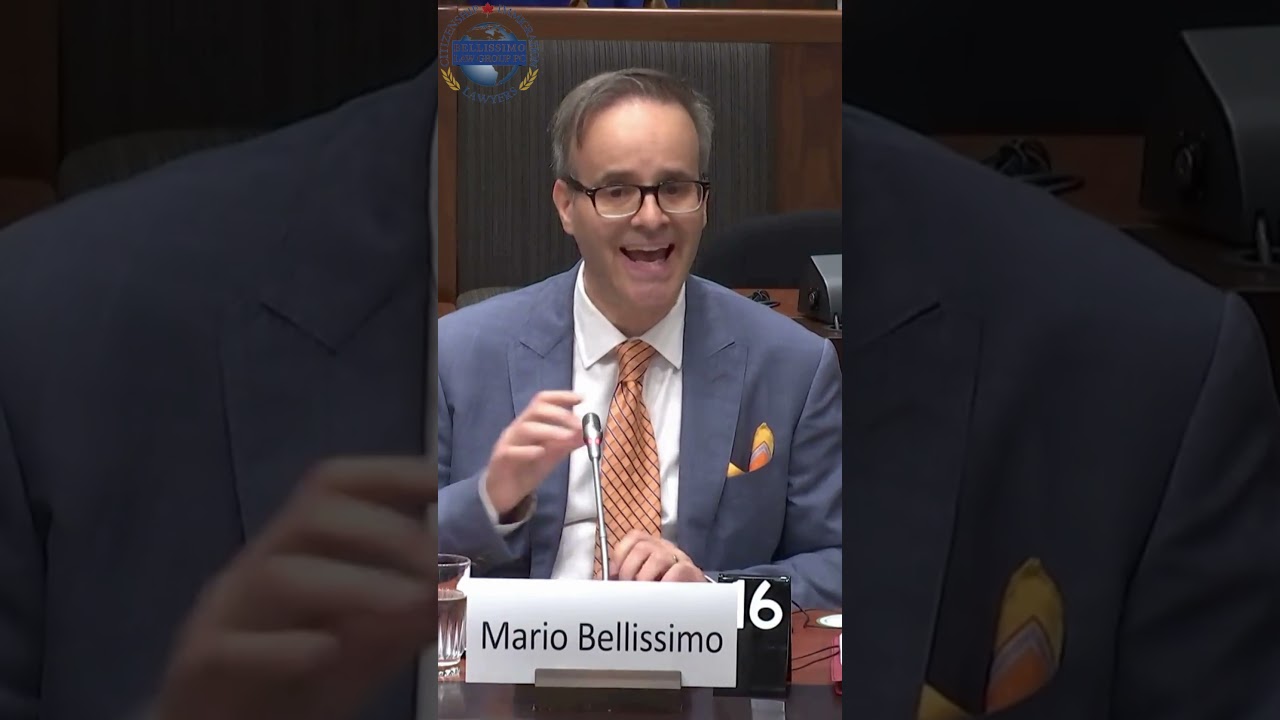 Mario Bellissimo Provides Recommendations to Improve Canada's Immigration System