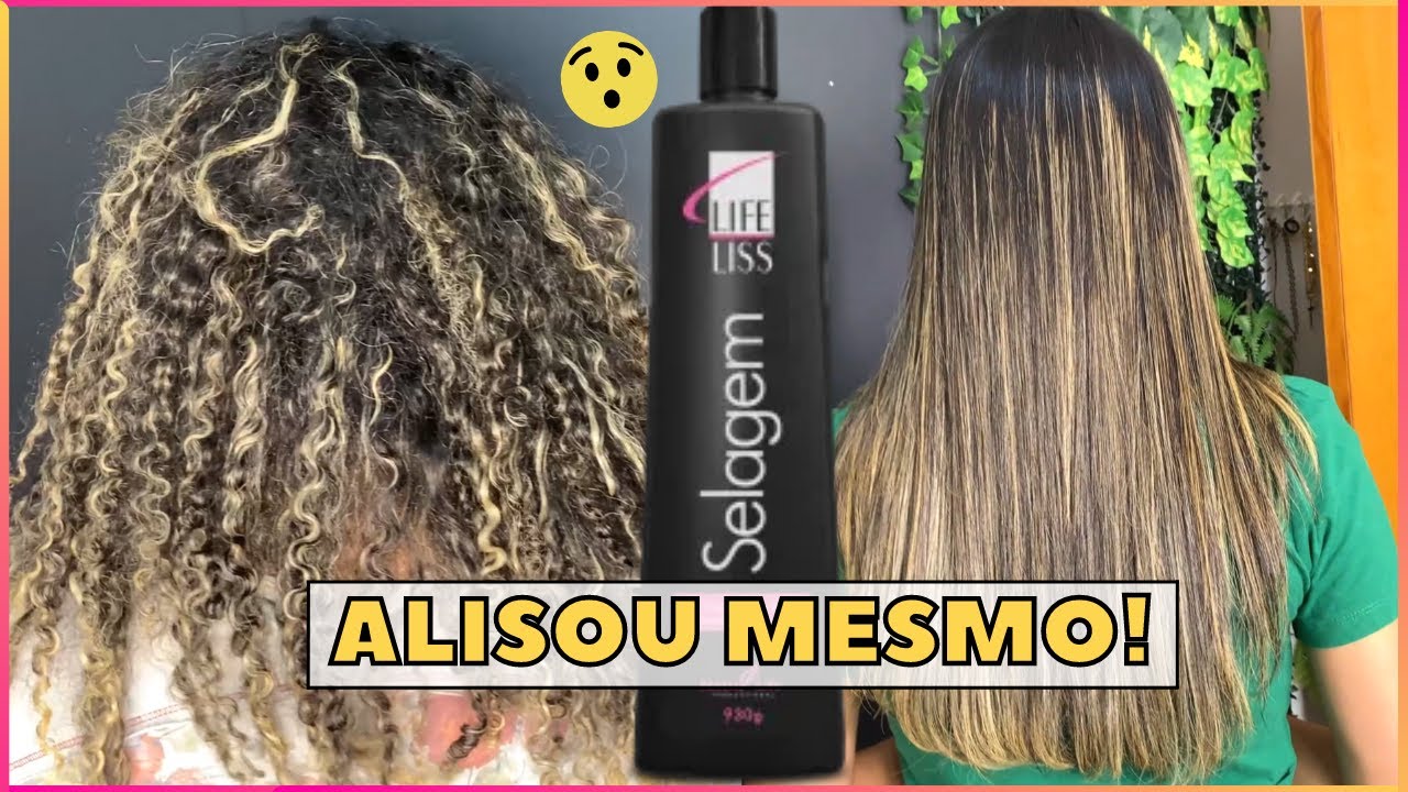 SELAGEM LIFE LISS – NATU LIFE (ALISOU DEFINITIVAMENTE O CABELO CRESPO) Tecnologia Exclusiva💥