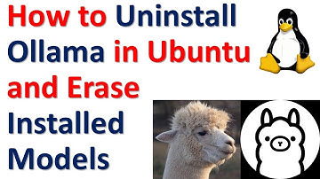 How to Uninstall Ollama in Ubuntu and Erase Installed Models -LLM tutorial