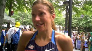 Tera Moody After Her 17th Place at 2011 World Marathon Championships in Daegu