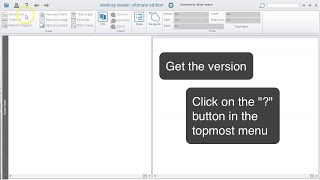 Getting your Steelray project Viewer Version and License Info screenshot 3
