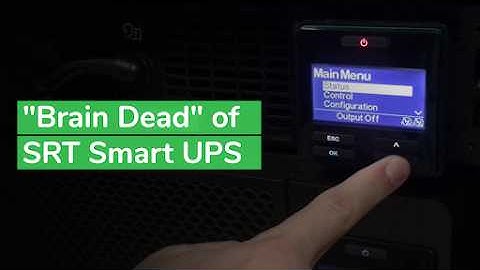 Performing Logic Reset on APC Smart-UPS On-Line SRT Series | Schneider Electric Support