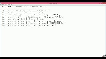creating Macro function in linux