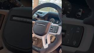 Defender - Flat Bottom - Carbon - Alcantara Steering Wheel | Defender Retrofit #landroverdefender
